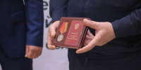 Вручение государственных наград семьям защитников, героически погибших при исполнении воинского долга - Солнечногорское Благочиние